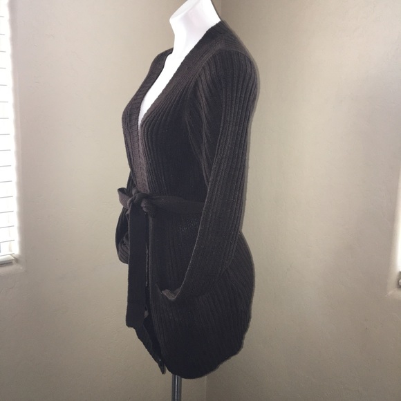 Zena Jean brown long sleeve acrylic sweater large - Picture 4 of 10